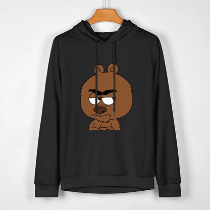 Malloy-Brickleberry-Art Short Sleeve Classic Comfort Soft Crewneck Hoodie autumn new products man hoodie