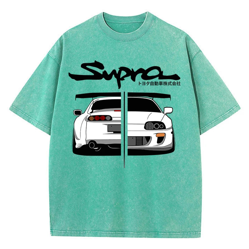 Supra Poster Vehicle Association Print Men T Shirt Lovely Soft T Shirts Outdoor Versatile Tshirt Holiday Comfort Clothing
