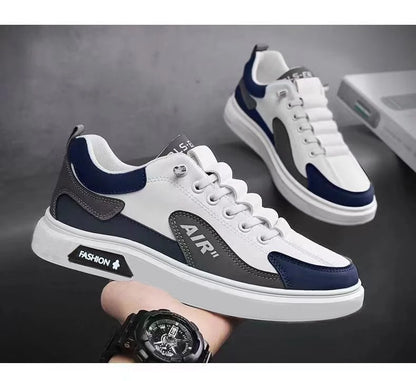 New 2025 Men's Casual oes Leather Surface Comfortable Spring Autumn Trendy Sports oes Versatile Faionable Korean Sle