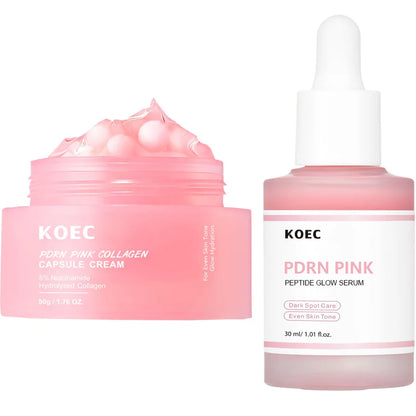 Face Moisturizer Lightweight Moisturizing Cream 5% Niacinamide for Uneven Skin Tone, Glow hydration Collagen Capsule Cream