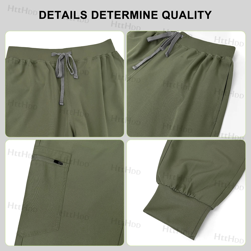 Nurse Accessories New Fashion Surgical Uniforms Woman Clinical Nursing Pediatrics Working Clothes Mens Scrub Hospital Scrub Sets