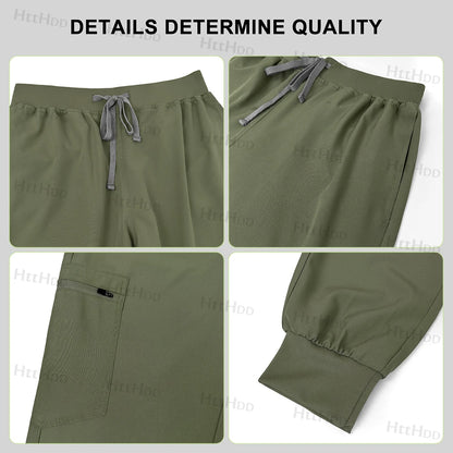 Nurse Accessories New Fashion Surgical Uniforms Woman Clinical Nursing Pediatrics Working Clothes Mens Scrub Hospital Scrub Sets