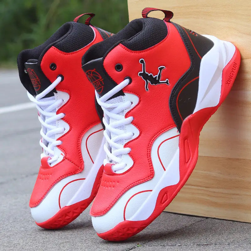 Basketball Shoes Men High-Top Sneakers Male Cushioning Comfortable Sneakers 2026 Men Training Leather Sport Shoes Zapatos