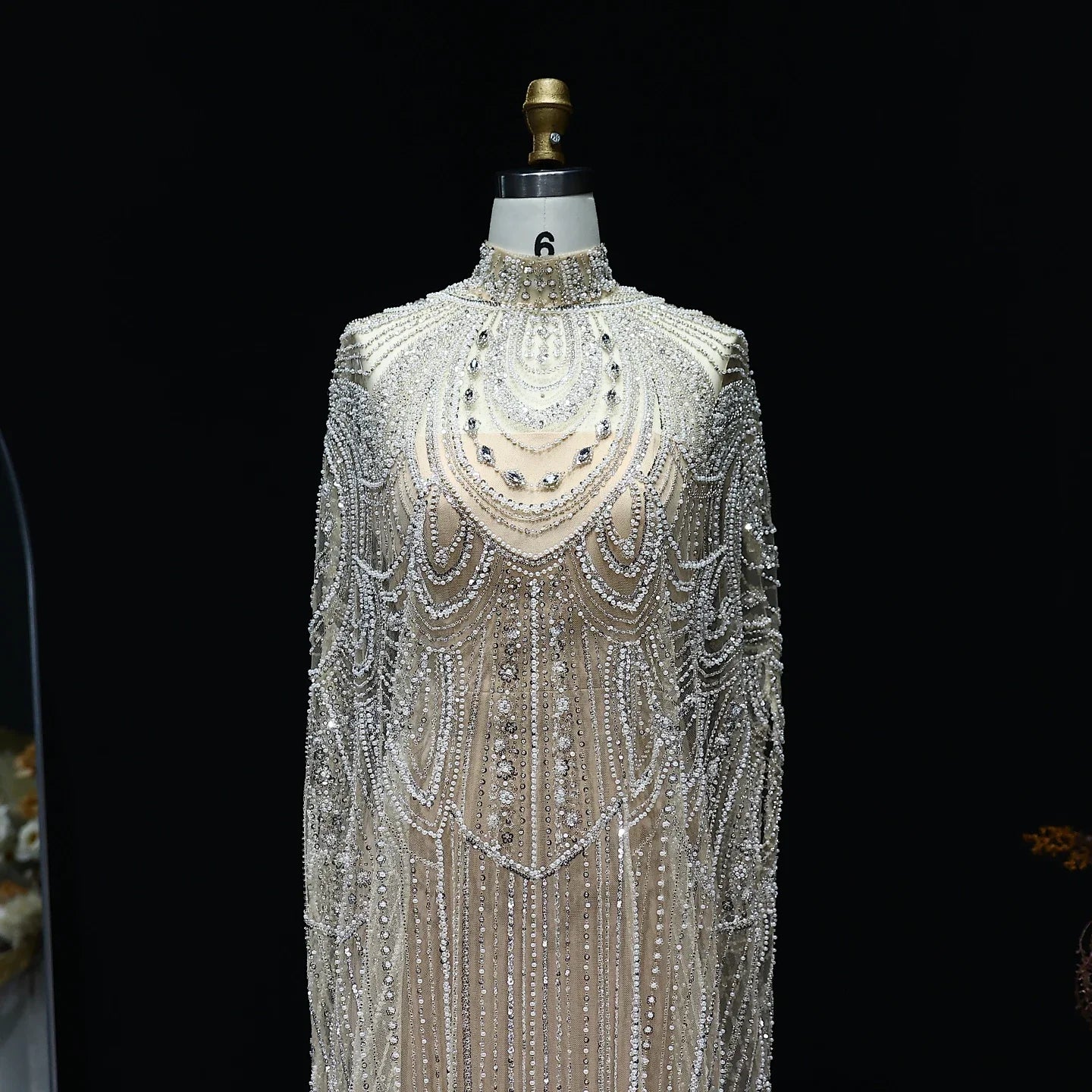 Customized Evening Dresses Luxury sexy Prom Dress Caftan Nude Wedding Formal Elegant Exquisite High Quality Party Gown for Women