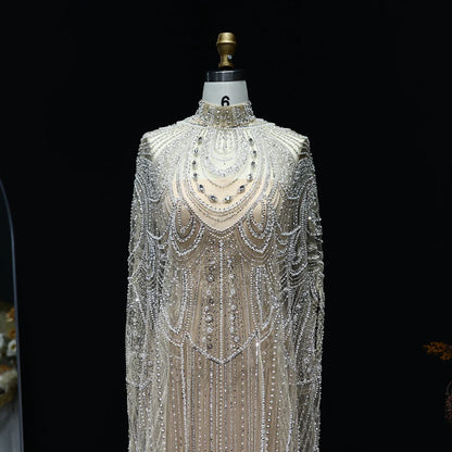 Customized Evening Dresses Luxury sexy Prom Dress Caftan Nude Wedding Formal Elegant Exquisite High Quality Party Gown for Women