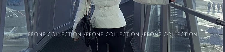 White Large Fur Collar down Jaet Women's 2025 Winter New Design Ultra Slim Lightweight Hooded White Du down Outerwear