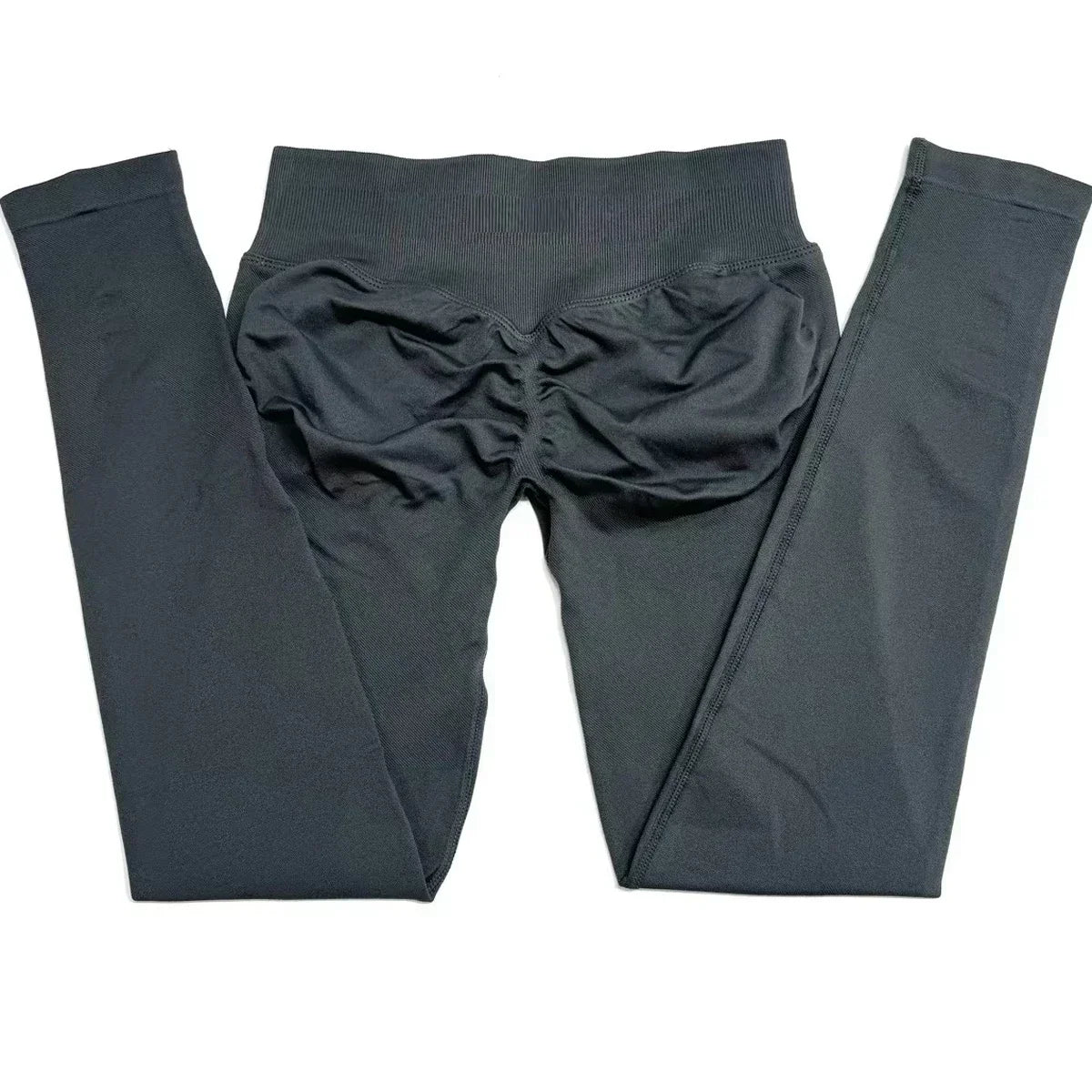 No Logo Scrunch Bum Gym Legging for Women Low Waistband Seamless Yoga Legging Workout Yoga Pants Push Up Sports Tights