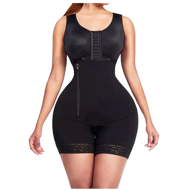 Body Shaper Faja Bodysuit Corset Top Bustier Original Colombian Girdles Modeling Postpartum Slimming Shapewear Women Underwear
