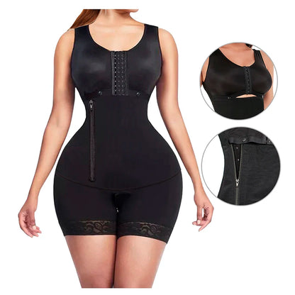 Body Shaper Faja Bodysuit Corset Top Bustier Original Colombian Girdles Modeling Postpartum Slimming Shapewear Women Underwear