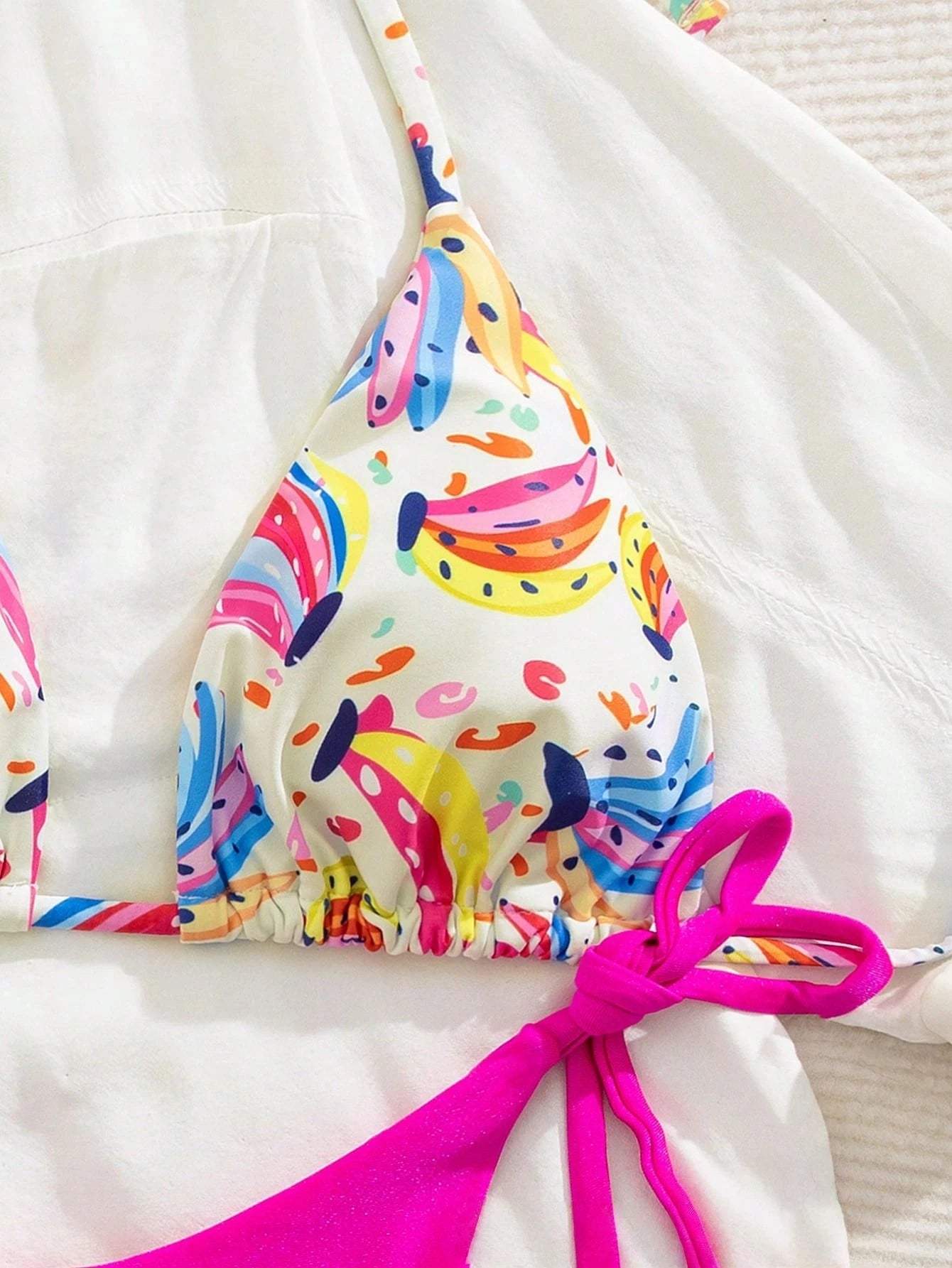 Bikini Print Swimsuit Beach Sexy Ladies Swimwear Seaside Vacation