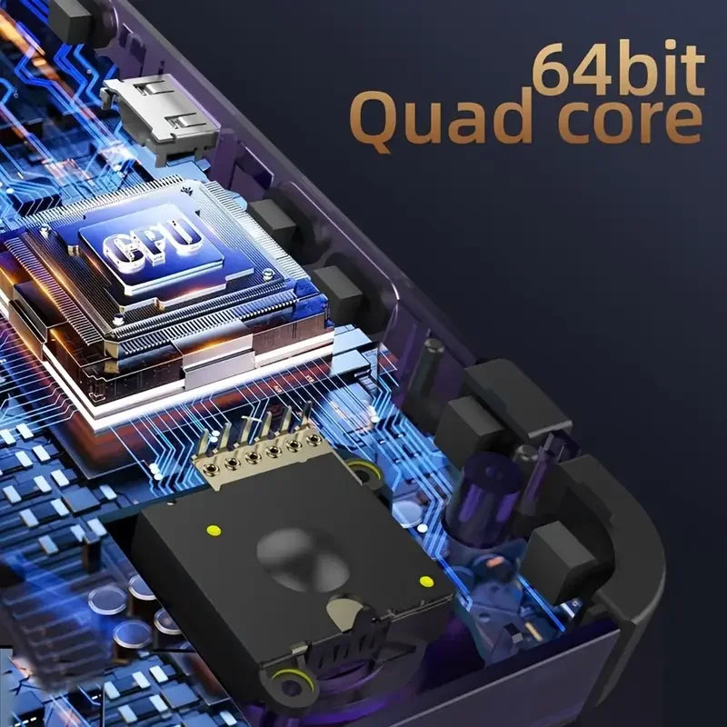 WUDS R36H Retro Handheld Game Controller With 64 Bit High-Performance Processor, 3.5-Inch HD Screen, Extended Battery Life