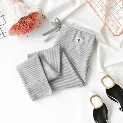 Casual Leggings For Pregnant Women Elastic High Waist Stripes Pants Pregnancy Sports Clothes Maternity Fitness Trousers Skinny