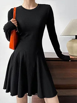 NS Pure Color Lazy Loose BF Hoodie Women's Simple Shape Sweatshirt Long Sleeve Letter Embroidery Top Casual Style Cotton Blend