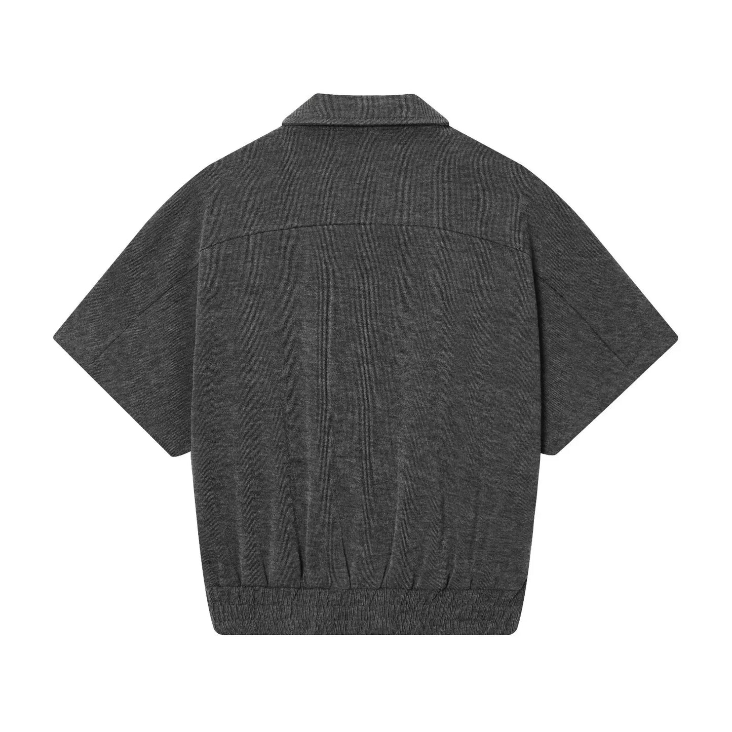 Fashion Pants Sets For Women Summer New Slim Lapel Zipper Short Sleeve Top Wide Leg Pants 2 Piece Set Casual Woman Outfits