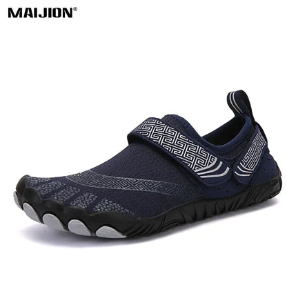 Men Women Elastic Beach Barefoot Seaside Aqua Shoe Quick-Dry Breathable Surf Wading Shoe Non Slip Upstream Swimming Water Shoe