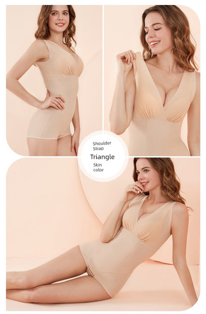 Postpartum Belly Contraction Waist Girdling Hip Lifting Seamless Summer Corset