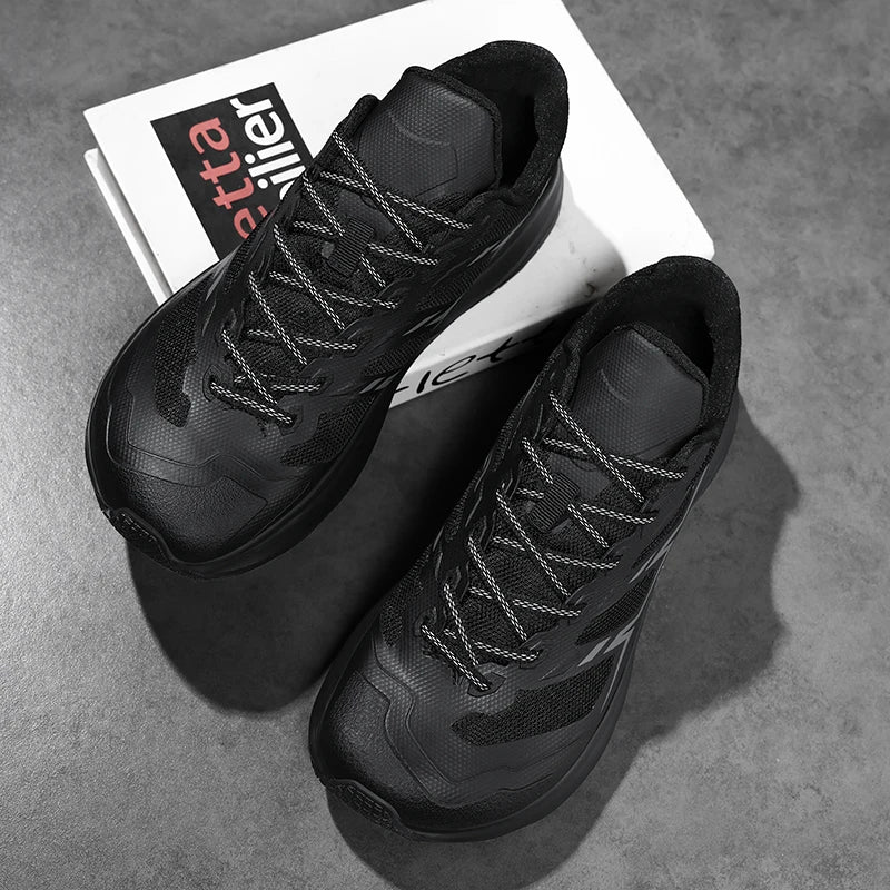 Wide Toe Men Running Sneakers Minimalist Barefoot Shoes Lightweight Breathable Zero Soles Outdoor Man Casual Walking Sport Shoes