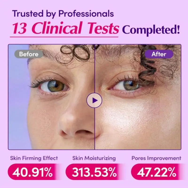 Deepcera Korean Skincare Bakuchiol Plumping Serum And Vitamin C Brightening Serum For Fading Acne Scars On The Face Skin Care