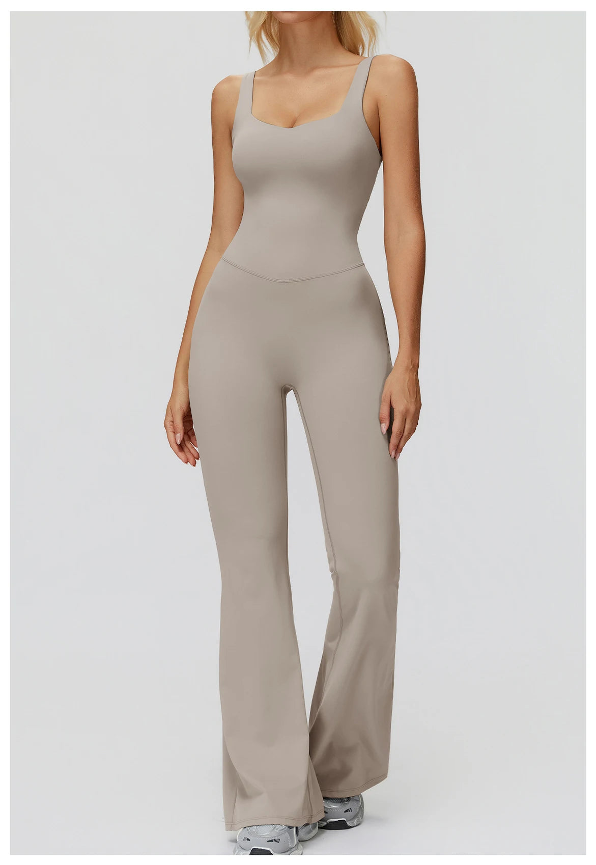 Sexy Back V Jumpsuit Gym Set Women Training Yoga Suit Sportswear Women Sports Jumpsuit Fitness Rompers Stretch Workout Bodysuits