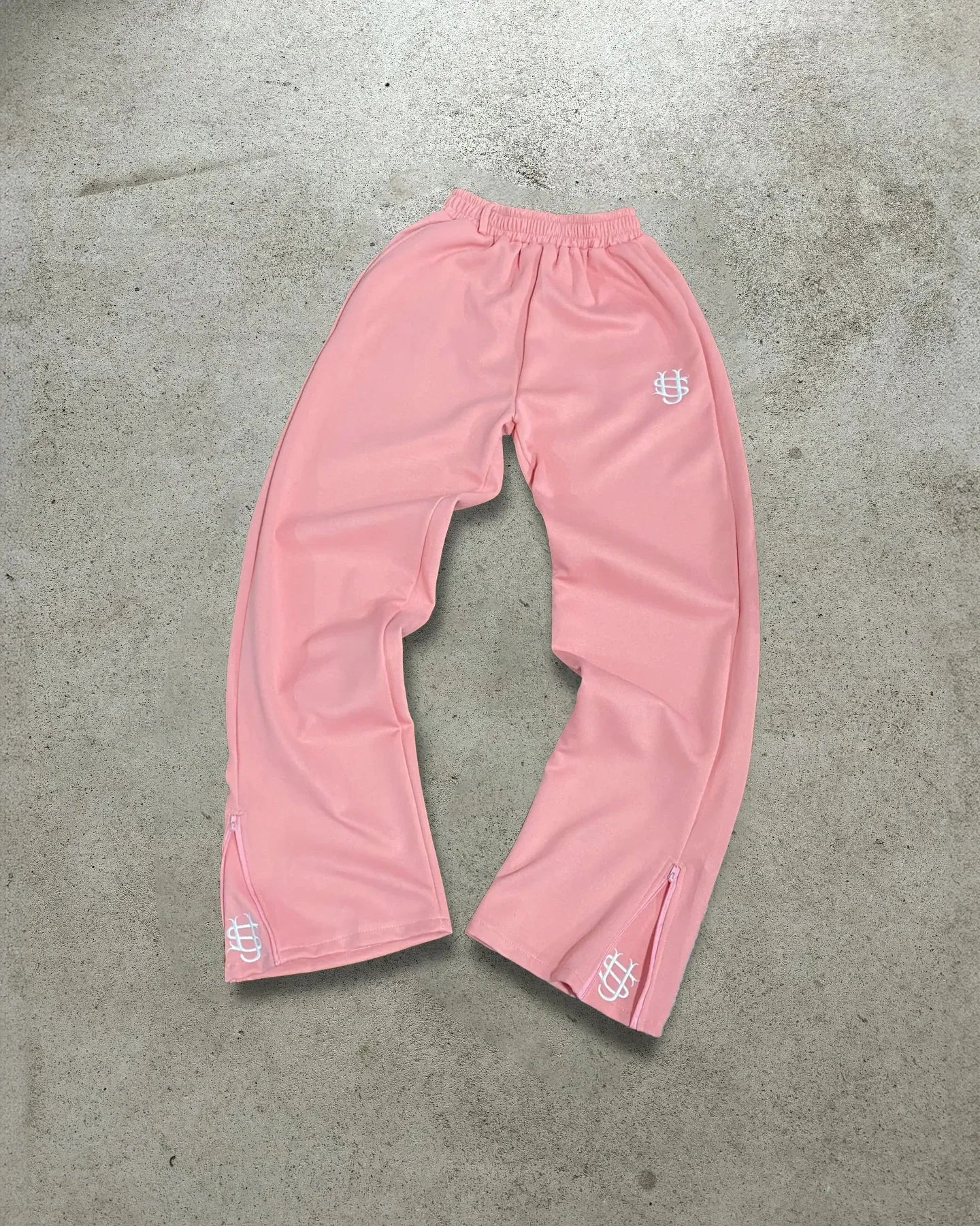 Y2k Retro Loose Straight Baggy Pants Men Tracksuit Pants Unisex Sweatpant Women Zip Embroidery Hip Hop Harajuku Casual Pant Goth