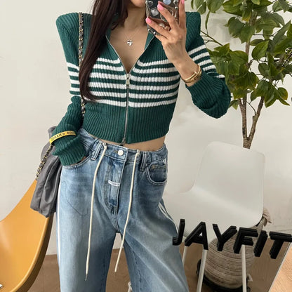 Retro High Waist Wide Leg Jeans Women's Cool Spicy Faionable Distred Straight Floor-Length Pants Dstring Side Stripe ...