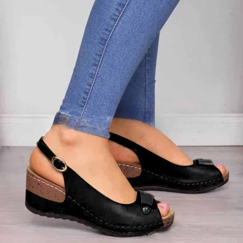 Chunky Platform Wedges Slipper  Sandals summer 2025 shoes for women Open Toe Shoes Sandals Women platform shoes