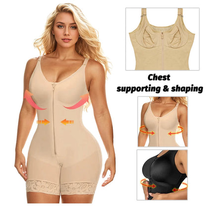 Faja Shapewear Slimming Girdle Reductive Corset Colombian Body Shaper Butt Lifter Seamless Bbl Sheath Women Compression Garments