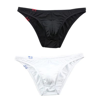 Men Swimwear Solid Swimsuit Briefs Sport Swimming Trunks U Pouch Beachwear Briefs Beach Shorts bathing suit