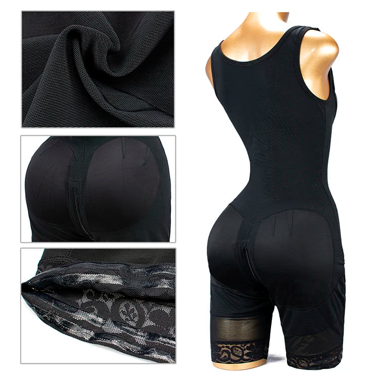 Fajas Reductoras Body Shaper Slimming Sheath Flat Belly Shapewear Tummy Control Bodysuit Postpartum Bodices Girdles Woman Corset