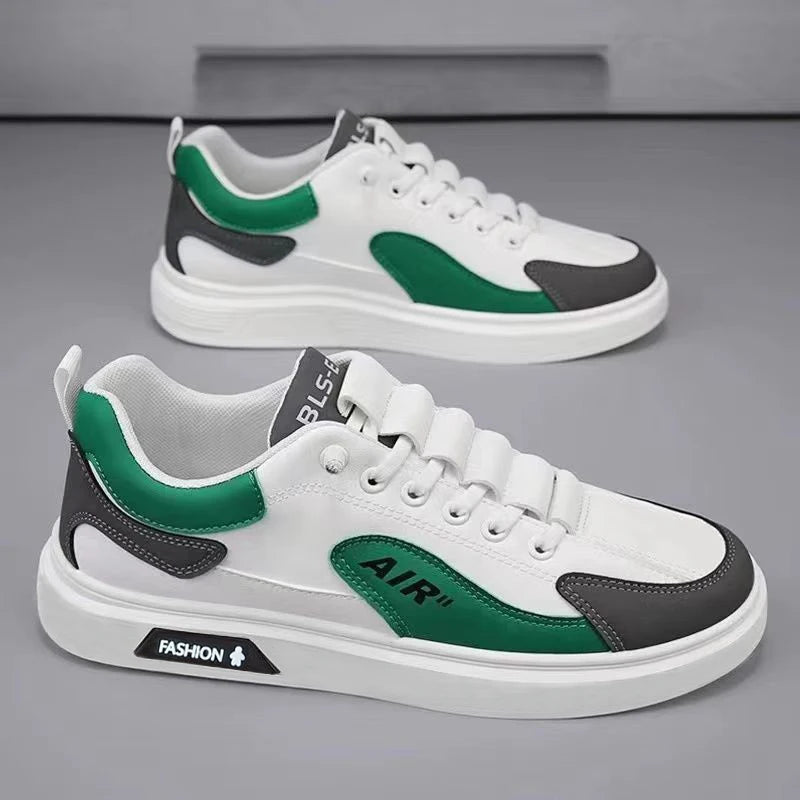 New 2025 Men's Casual oes Leather Surface Comfortable Spring Autumn Trendy Sports oes Versatile Faionable Korean Sle