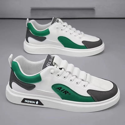 New 2025 Men's Casual oes Leather Surface Comfortable Spring Autumn Trendy Sports oes Versatile Faionable Korean Sle