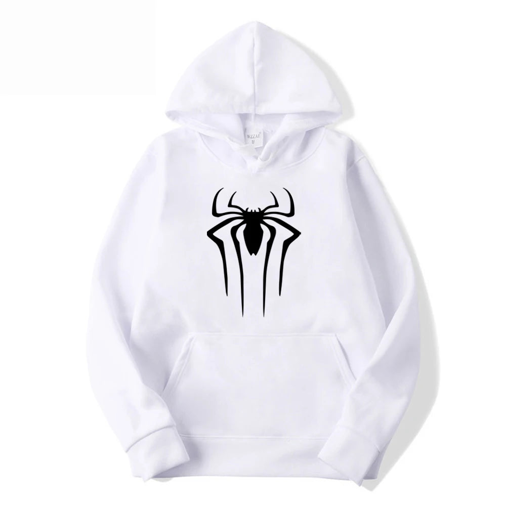 Fashion brand men's hoodie casual hoodie sportswear men's/women's top printed spider hoodie