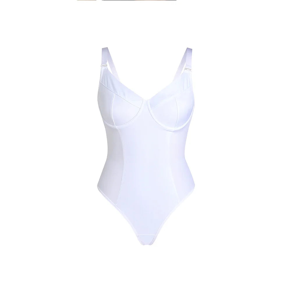 Full Body Shapers Women Corset Shaper Slimming Shapewear Lingerie One-pieces Back tied triangular Bodysuit waist trainer Girdle