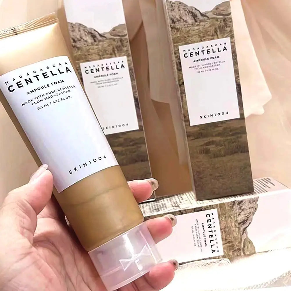 Centella Asiatica Serum Korean Centella Deep Cleansing Foam Toner Moisturizing Brightening Shrink Pores Skin1004 Skin Care