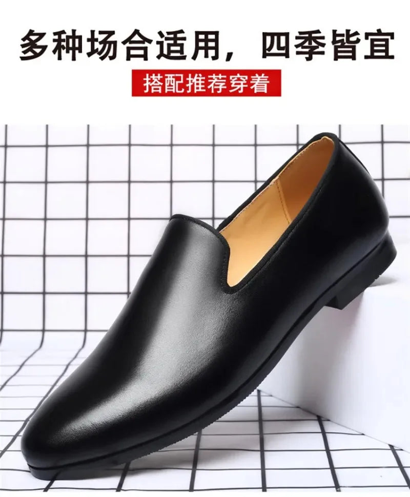 Men's Shoes Luxury Comfortable Dress Shoes Party Wedding Driving Shoes for Men Moccasins Genuine Leather Sneakers Casual Loafers