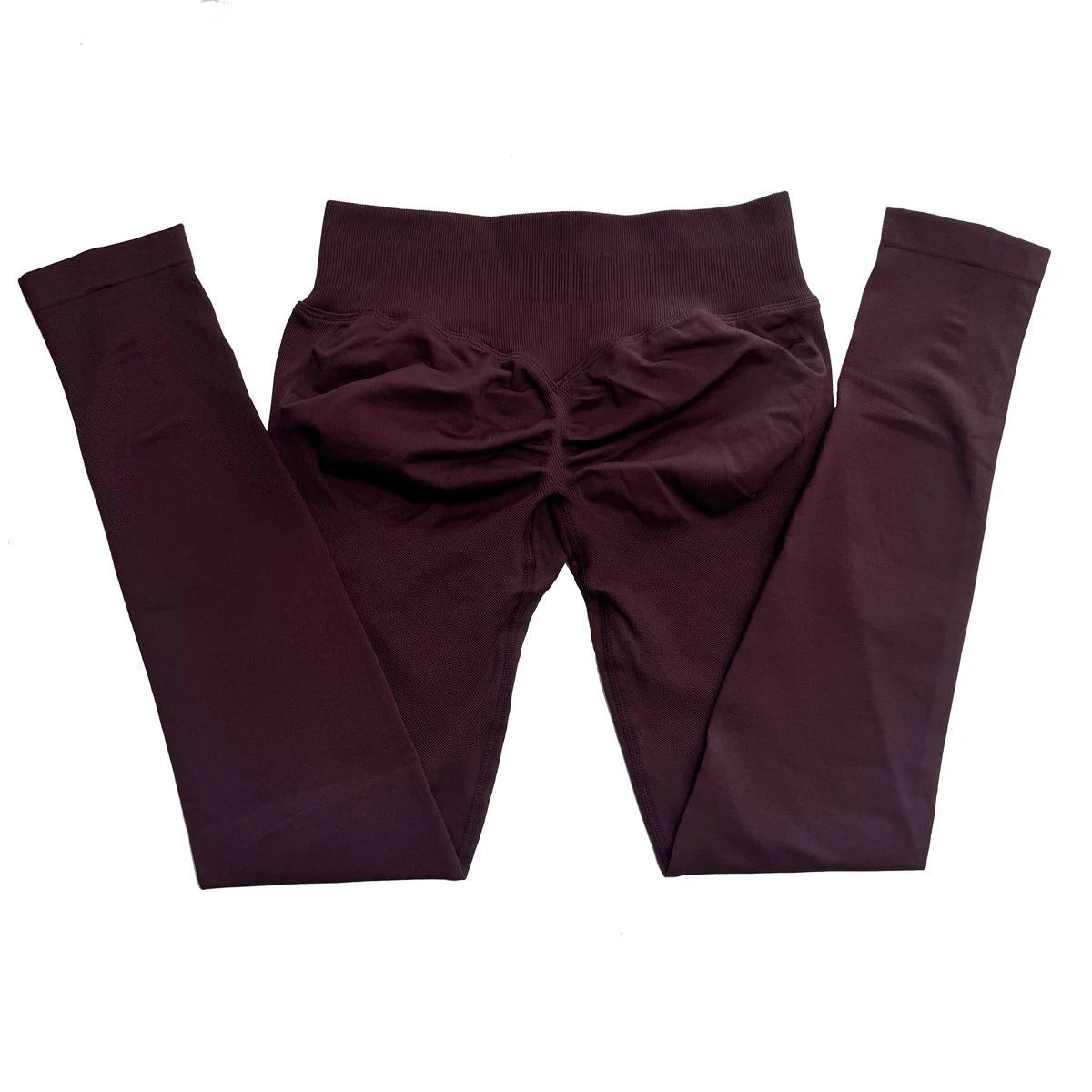 No Logo Scrunch Bum Gym Legging for Women Low Waistband Seamless Yoga Legging Workout Yoga Pants Push Up Sports Tights