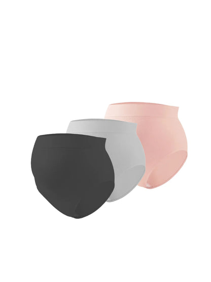 3 pcs New Breathable And Comfortable High Waisted Underwear For Seamless And Tight Fitting Pregnant Women