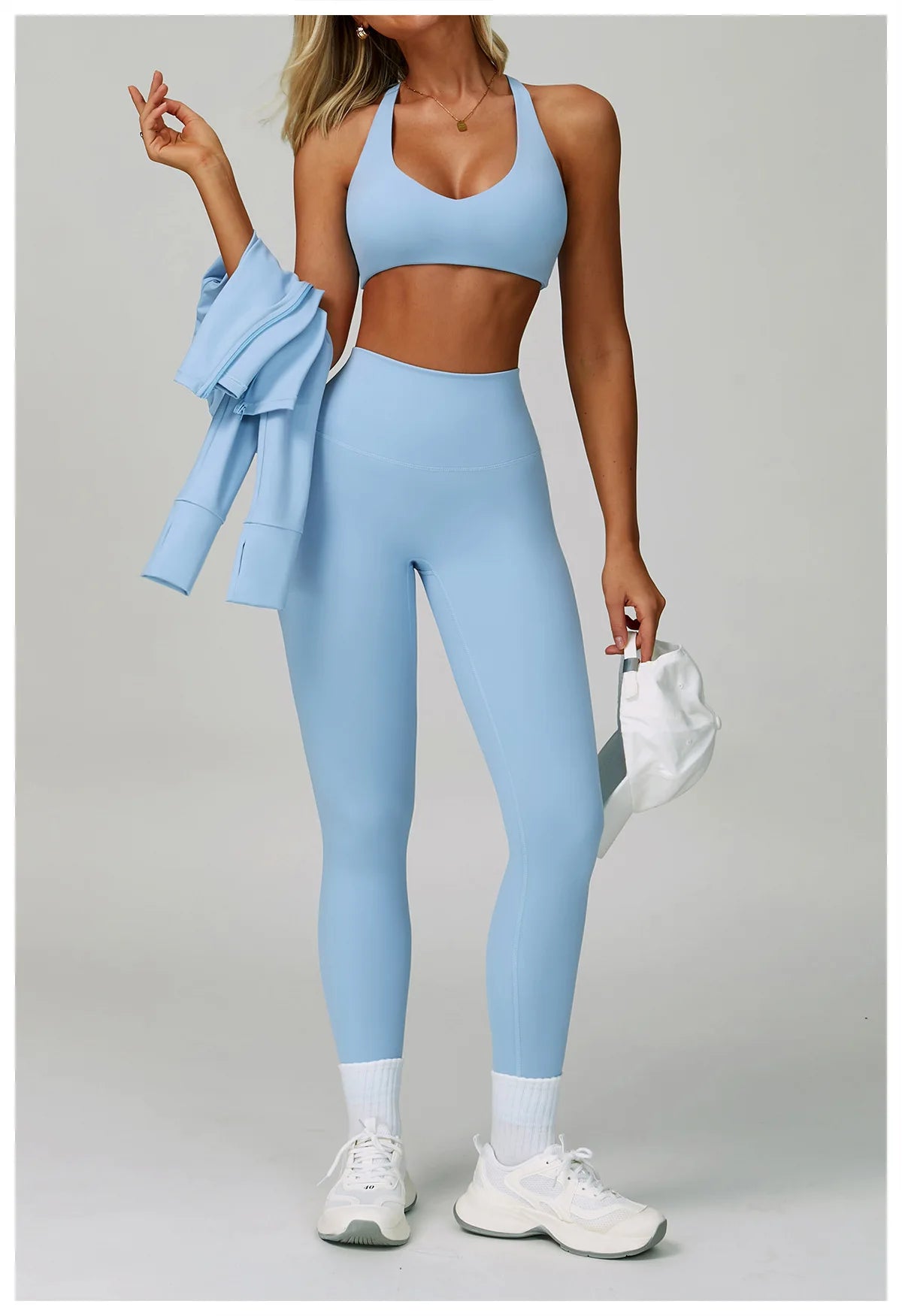 2-3PCS Yoga Suit Women Tracksuit Sports Bra High Waist Leggings Shorts Outfit Gym Set Fitness Push Up Workout Clothes Sportswear