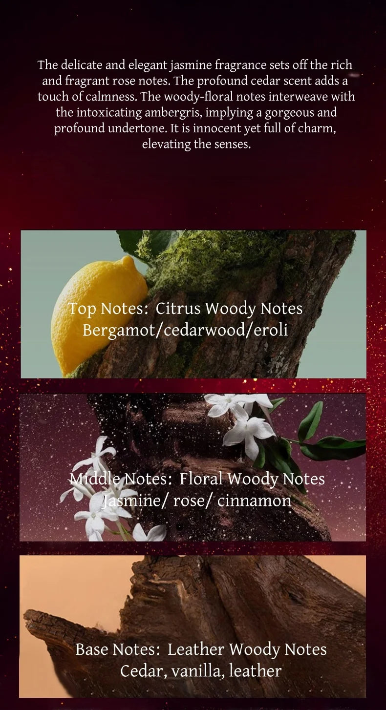 Charming Cupid Men Perfume Long-Lasting Fragrance Fresh Natural Dating Eau De Toilette Cologne Citrus Ocean Body Spray For Man