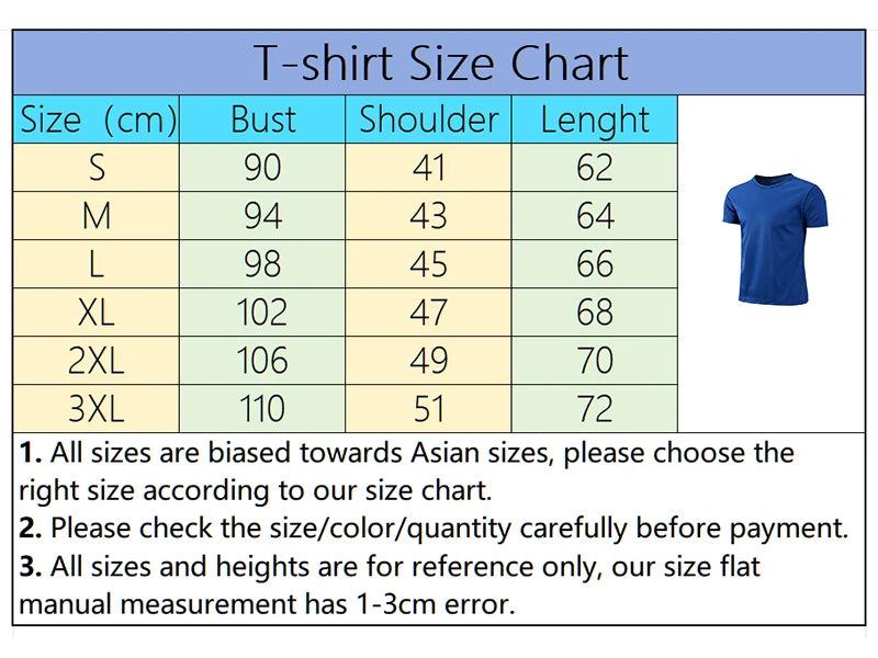 Barcelona Hot Sale Men's Summer Sports T-shirt High Quality Breathable Quickdry Tee Male Versatile Marathon Fitness Football Top
