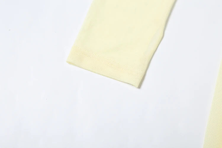 Nibber Summer Vacation Sexy See Through Dress+Shawl Women Ruched Side Ribbon Coquette Skinny Midnight Clubwear Party Bodycon