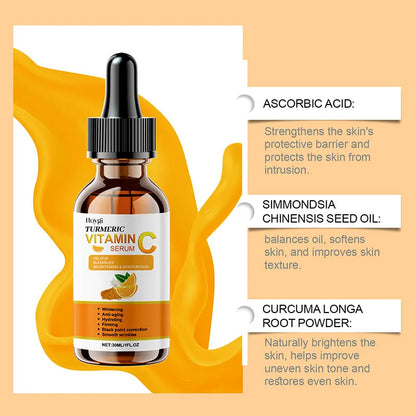Vitamin C Facial Essence Contains Hyaluronic Acid Dark Spot Remover Moisturizing Repair Anti-aging Serum Skin Care 30ml/10ml