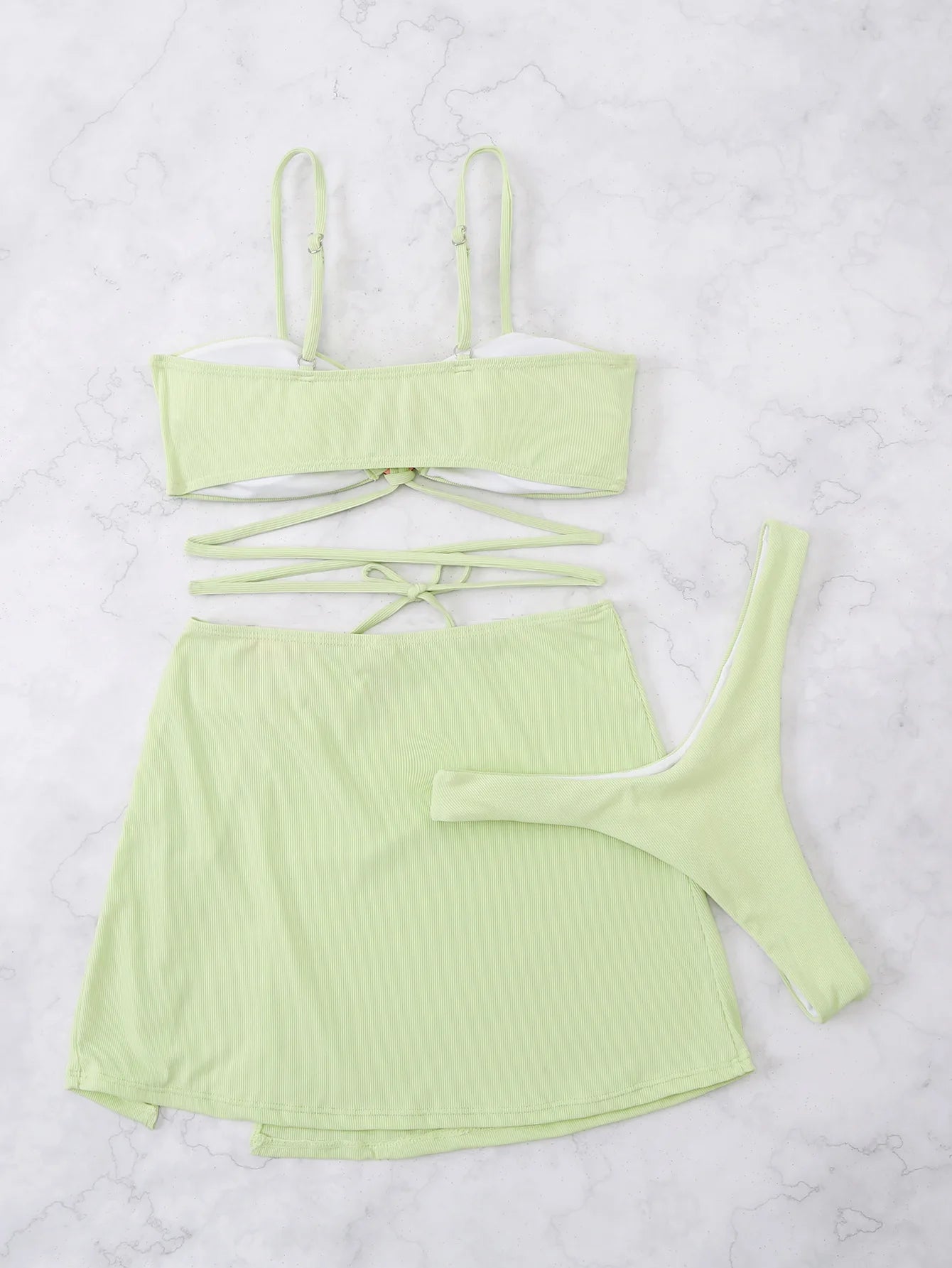 Brazilian Thong Bikini 2022 Women With Skirt Sexy Swimwear Female Padded Swimsuit Push Up Beachwear Bathing Suit Biquini Summer