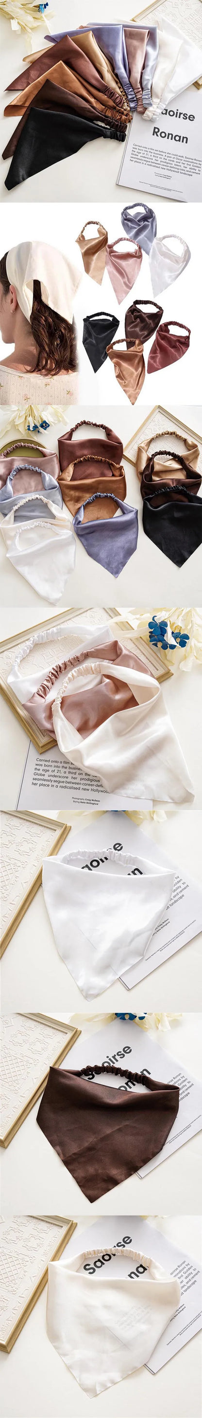 New Bandana on The Head Headscarf for Women Headwear Women's Head Scarf Bandanas for Women FJr03