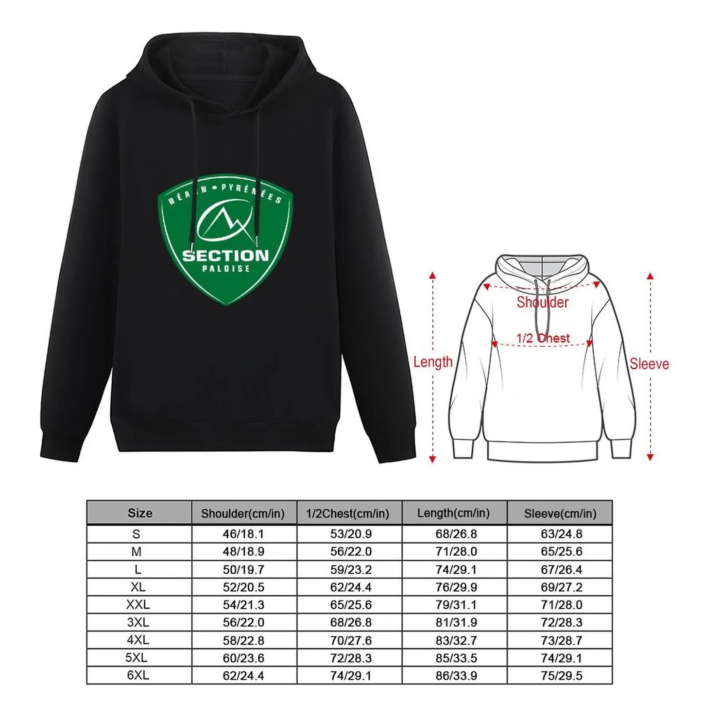 Section Paloise Hoodie autumn jacket men japanese style fashion men autumn new in hoodies