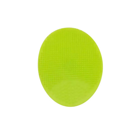 New Silicone Face Wash Brush Clean Pores Baby Shampoo Brush Baby Bath Brush Soft Hair Round Shampoo Comb Home Use