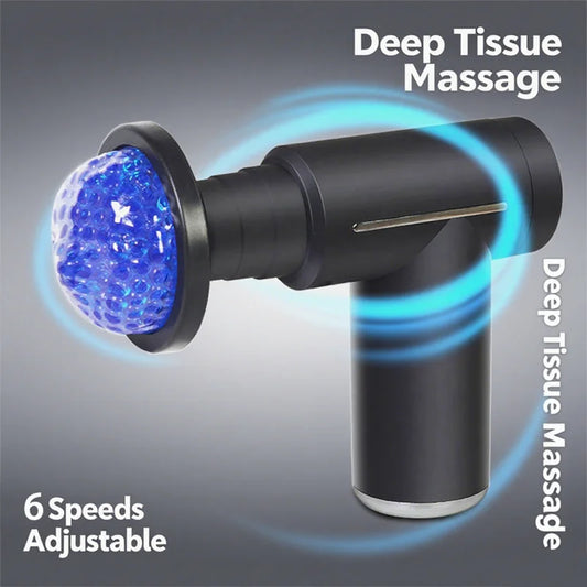 Mini Muscle Massage Gun Body Massager Deep Handheld Percussion Massager For Body Back Neck Leg Cold And Hot Compress Fascia Gun