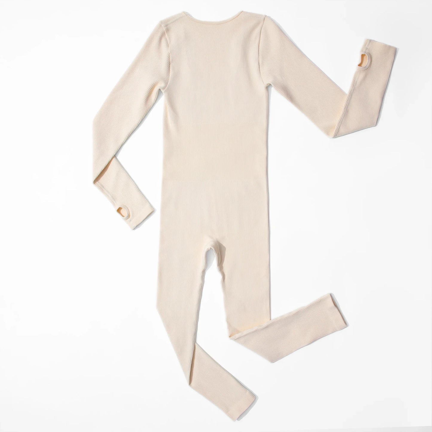 Long Sleeve Jumpsuit Women Bodycon One-piece Outfit Jumpsuit Square Neck Casual Streetwear Rompers Overalls playsuits Bodysuit