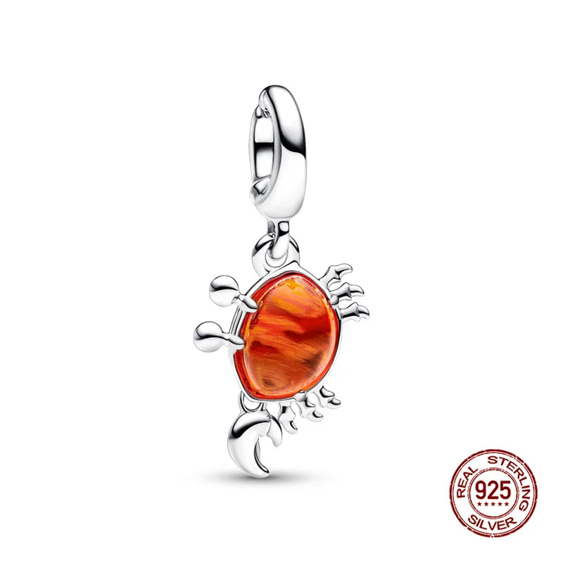 Charms 925 Silver Disney Series-Witch Charms Beads Fits 3mm Original Bracelet Necklace Womens DIY Fine Jewelry Gift Hot Sale