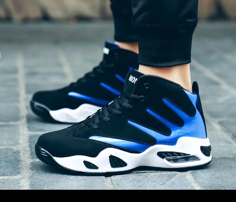 High Top Men Sneakers Fashion Breathable Running Shoes for Men Versatile Basketball Shoes Designer Men Sport Shoes Tenis Hombres